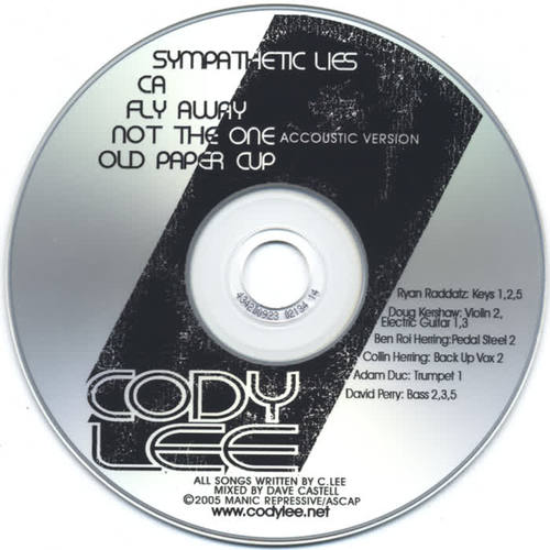 sympathetic lee,sympathetically sympathetic lies_cody lee_单曲在线试听_酷我音乐