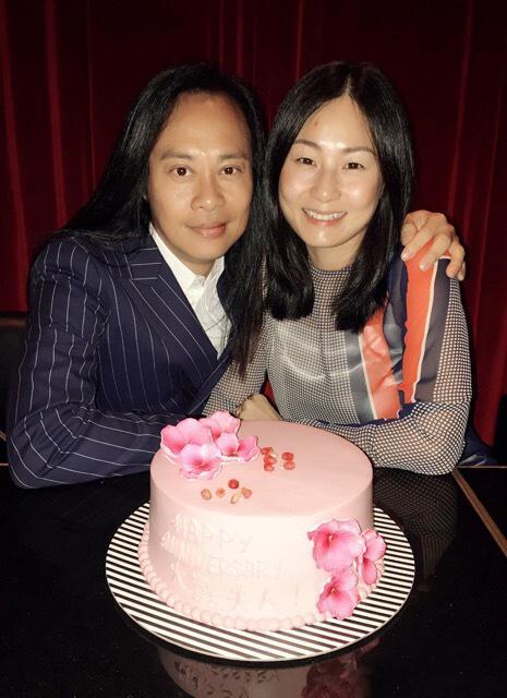 蔡一智夫妇合影