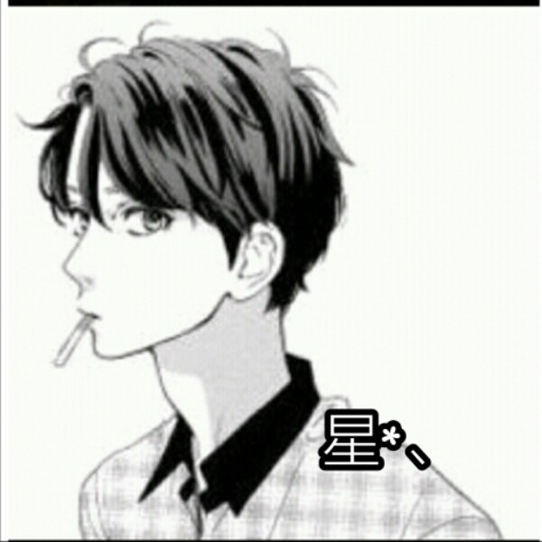 动漫手绘西装男生