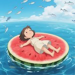 小鱼云朵陪睡曲｜躺在瓜瓤听童话