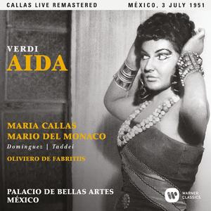 Maria Callas&Orquesta del Palacio de Bellas Artes&Mexico City&Oralia Dominguez《Act II: "Chi mai fra gl'inni e i plausi" (Chorus, Amneris)(Live)》[MP3_LRC]