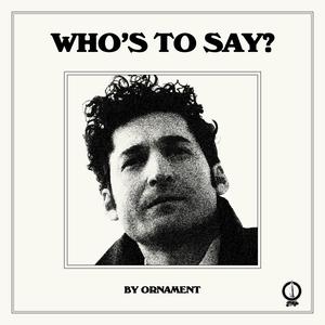 Ornament《Who's To Say?》