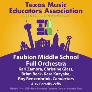 Faubion Middle School Orchestra&Kari Zamora《Canto do Sertao》