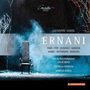 Sung Kyu Park&Pavel Kudinov&Leah Gordon&Cappella Aquileia&Marcus Bosch《"Scena e Terzetto Finale (Ernani/Elvira, Ernani/Elvira/Silva)" (Ernani, Don Ruy Gómez de Silva, Elvira)》[MP3_LRC]