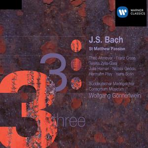 Theo Altmeyer&Franz Crass&Teresa Zylis-Gara&Julia Hamari&Nicolai Gedda&Hermann Prey&Hans Sotin&Suddeutscher Madrigalchor&Consortium Musicum&Wolfgang Gonnenwein《No. 61e, Rezitativ. "Aber Jesus schriee abermal laut"》[MP3_LRC]