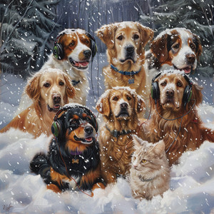 Gazebo Clouds&Focused Pet&Harmony and Joy《Comforting Leash Sounds》
