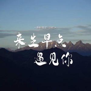 烟嗓船长《来生早点遇见你》