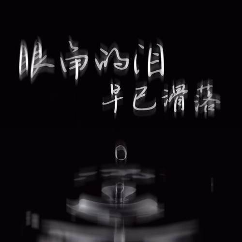 眼角的泪早已滑落