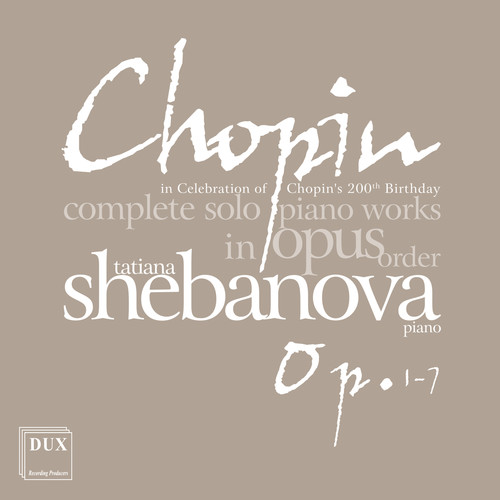 Chopin: Complete Solo Piano Works in Opus Order, Vol. 1