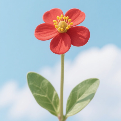 送你一朵小红花